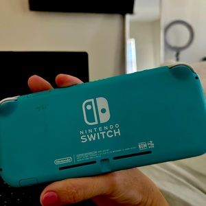 Nintendo Switch, travel case, downloaded games, joy-con , chargers
